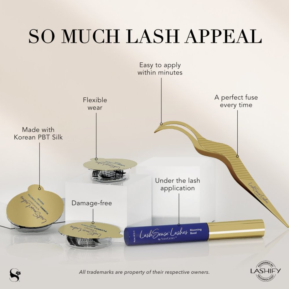 LASHSENSE® LASHES POWERED BY LASHIFY® DIY: At Home Lash Extensions - Picture 6 of 9